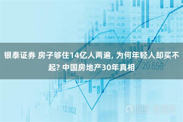 银泰证券 房子够住14亿人两遍, 为何年轻人却买不起? 中国房地产30年真相